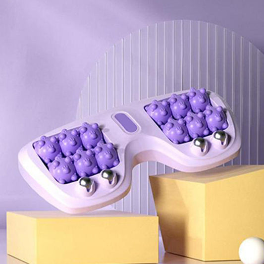 ⏰Hot Sale💜Rullo massaggiante portatile doppio per piedi💜