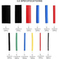 Tubingset termorestringibile multicolore