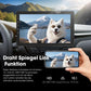 Schermo touch girevole da 9 inch per auto, stereo Single DIN, Android 13, Apple CarPlay/Android Auto wireless