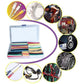 Tubingset termorestringibile multicolore