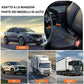 Blocco universale antifurto per volante auto con 3 chiavi, per sicurezza, compatibile con la maggior parte dei veicoli (auto, camion, SUV, furgoni), nero