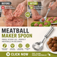 🥳Cucchiaio per polpette! Antiaderente, raccoglie e scola – regalo perfetto. Cottura senza sporcare – acquistalo subito! ✅