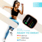 Orologio intelligente multifunzione per uomo / donna, orologio fitness tracker da 1,83 inch con tracciatore di passi