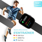 ⌚💖 Smartwatch con Chiamate Intelligenti! 🎙️ Assistente Vocale, Fitness Tracker, 100+ Sport, IP68 Impermeabile 🌊, Tracker Sonno 😴, Batteria 30 Giorni 🔋, Display HD 1,83" Personalizzabile 📸 – App VeryFit