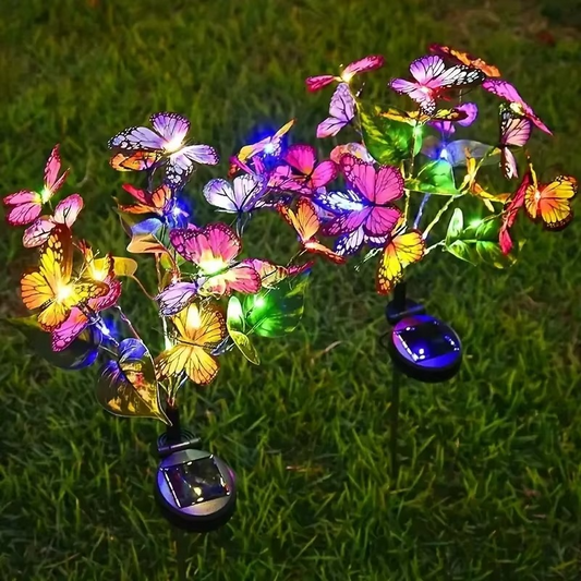 🔥Nuova collezione 2026: sconto del 50% solo per un periodo limitato!🔥Luci Solari da Giardino a Forma di Farfalla