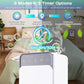 Desumidificatore intelligente da 28W - 220V con illuminazione multicolore e timer programmabile - basso consumo energetico, funzionamento silenzioso