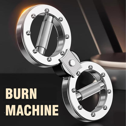 [Attrezzo da palestra per le braccia] Spinning Rotator Burn Machine, attrezzo da 12 libbre per braccia e spalle con resistenza regolabile, attrezzo per l'allenamento dell'avambraccio e della forza di presa per uomini e donne – per casa e palestra