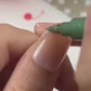 Set di 24 penne per nail art a doppia punta