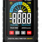 Smart Digital Multimeter, Auto Ranging Multimeter, Multimeter for Measuring Voltage & Resistance, Rechargeable Multimeter with Live Wire Recognition