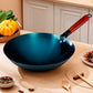 Regalo Pratico - Wok Antiaderente in Ferro per Uso Domestico per Saltare e Friggere
