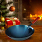 Regalo Pratico - Wok Antiaderente in Ferro per Uso Domestico per Saltare e Friggere