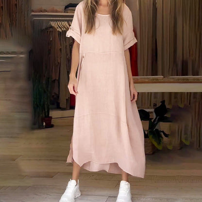 Women's Linen Cotton Dress