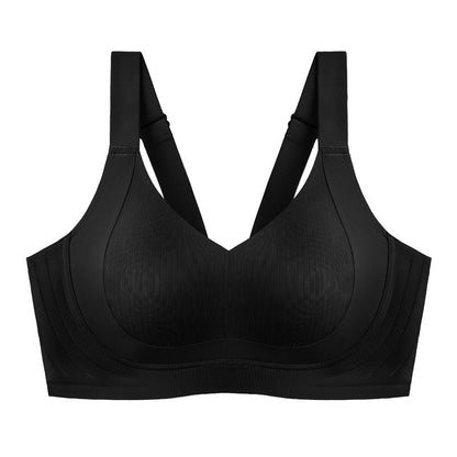 Enhanced W Support Adjustable Comfort Wireless Bra