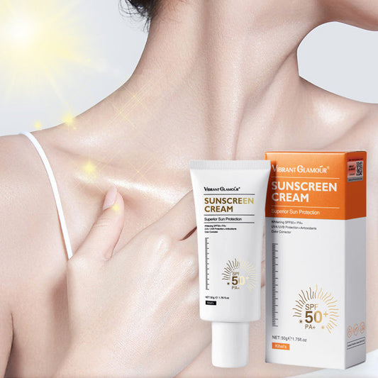 SPF50+ Clear Formula Sunscreen for Effective UVA/UVB Protection