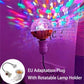🌈✨ Luce Rotante a Sfera da Discoteca Colorata