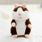 🐹 Criceto Parlante Interattivo di Peluche 15cm 🎙️ | Ripete la Tua Voce e Scuote la Testa ✨ | Morbido Giocattolo Parlante per Bambini 👶 | Idea Regalo Perfetta 🎁