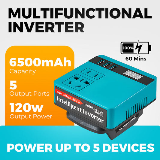 Multifunctional Intelligent Voltage-converting Lithium Battery Inverter Power Bank