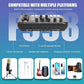 F998 Live Sound Card Audio Mixer, Interfaccia Audio Podcast con Effetti Mixer DJ, Voice Changer con Effetti Sonori per Karaoke Live Streaming Record Gaming
