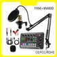F998 Live Sound Card Audio Mixer, Interfaccia Audio Podcast con Effetti Mixer DJ, Voice Changer con Effetti Sonori per Karaoke Live Streaming Record Gaming