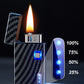 🔥 Vendita calda—50% di sconto ✨ accendino a kerosene a induzione ricaricabile con indicatore