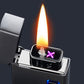 🔥 Vendita calda—50% di sconto ✨ accendino a kerosene a induzione ricaricabile con indicatore