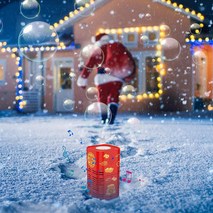 🎉 Regalo di Capodanno – SCONTO DEL 50%! 🎇 Macchina per bolle di sapone con fuochi d'artificio: luci + effetti sonori + un sacco di bolle – Sicura e festosa per ogni occasione!