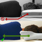 🔥50% DI SCONTO 🔥 Cuscino Cervicale a Forma di Corno di Mucca in Memory Foam Traspirante