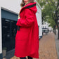 ❄️ Speciali invernali ❄️  Cappotto con cappuccio zip-up da donna con tasche