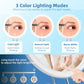 Specchio per il trucco ricaricabile con luce e ingrandimento
