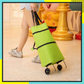🛒🧳 Carrello pieghevole 2 in 1 – trasporto facile, compatto e versatile! 📦✨