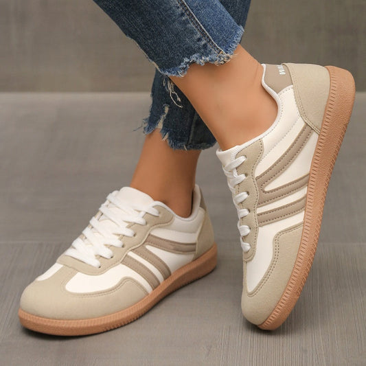 Scarpe casual eleganti da donna con punta rotonda antiscivolo