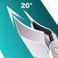 🔥2025 Vendita calda🔥 Tagliaunghie Anti-Splash 25° Slant Edge Set di 3 pezzi