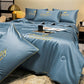 🛏️ 💤Saldi imperdibili - 50% di sconto ❄️ Set da letto estivo in seta ghiacciata, quattro pezzi🛏️