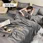 🛏️ 💤Saldi imperdibili - 50% di sconto ❄️ Set da letto estivo in seta ghiacciata, quattro pezzi🛏️