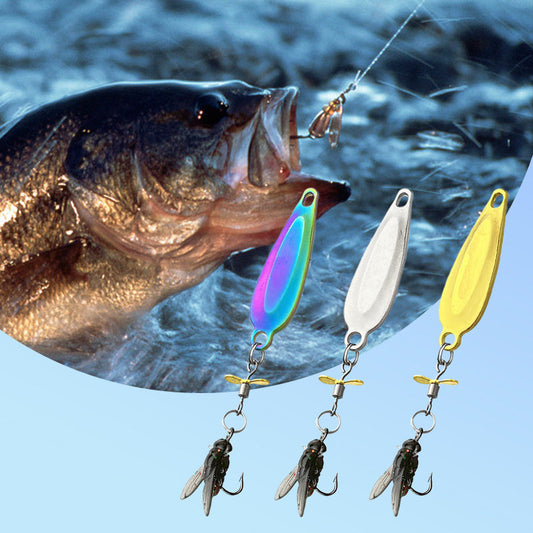 🎣Esca da Pesca con Elica in Metallo per Catturare Pesci💪