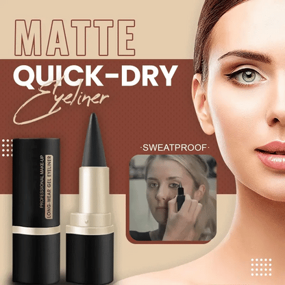 🖤Compra 1 e ricevi 1 gratis⏰Set da 2 pezzi di Eyeliner in Gel Nero, Impermeabile e Anti-sbavature