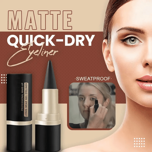 🖤Compra 1 e ricevi 1 gratis⏰Set da 2 pezzi di Eyeliner in Gel Nero, Impermeabile e Anti-sbavature