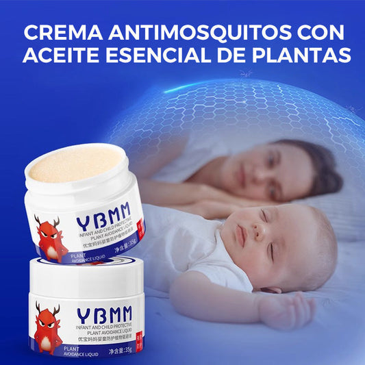 Crema repellente antizanzare con oli essenziali vegetali