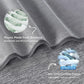 🥇🧊 Coperta sottile e leggera in tinta unita: rinfrescante e traspirante.