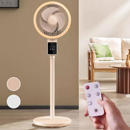 ❄️🍃 Ventilatore intelligente con telecomando multifunzione