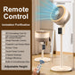 ❄️🍃 Ventilatore intelligente con telecomando multifunzione