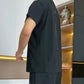Set Due Pezzi da Uomo T-Shirt e Pantaloncini Casual Leggeri