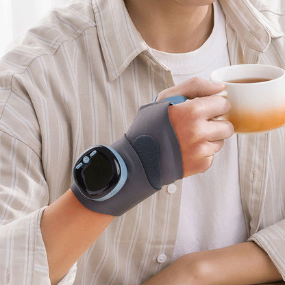 Polsiera riscaldata con massaggiatore elettrico