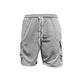 Completo da uomo casual composto da t-shirt a maniche corte e pantaloncini.