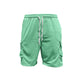 Completo da uomo casual composto da t-shirt a maniche corte e pantaloncini.