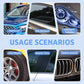 🥇 Pulizia auto per tutti gli scopi ✨ Kit Spray per rivestimento auto