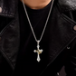 🎁 Acquista 1 e ricevi 1 gratis🔥✝️Vintage collana con croce a corona