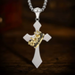 🎁 Acquista 1 e ricevi 1 gratis🔥✝️Vintage collana con croce a corona