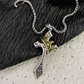 🎁 Acquista 1 e ricevi 1 gratis🔥✝️Vintage collana con croce a corona