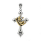 🎁 Acquista 1 e ricevi 1 gratis🔥✝️Vintage collana con croce a corona